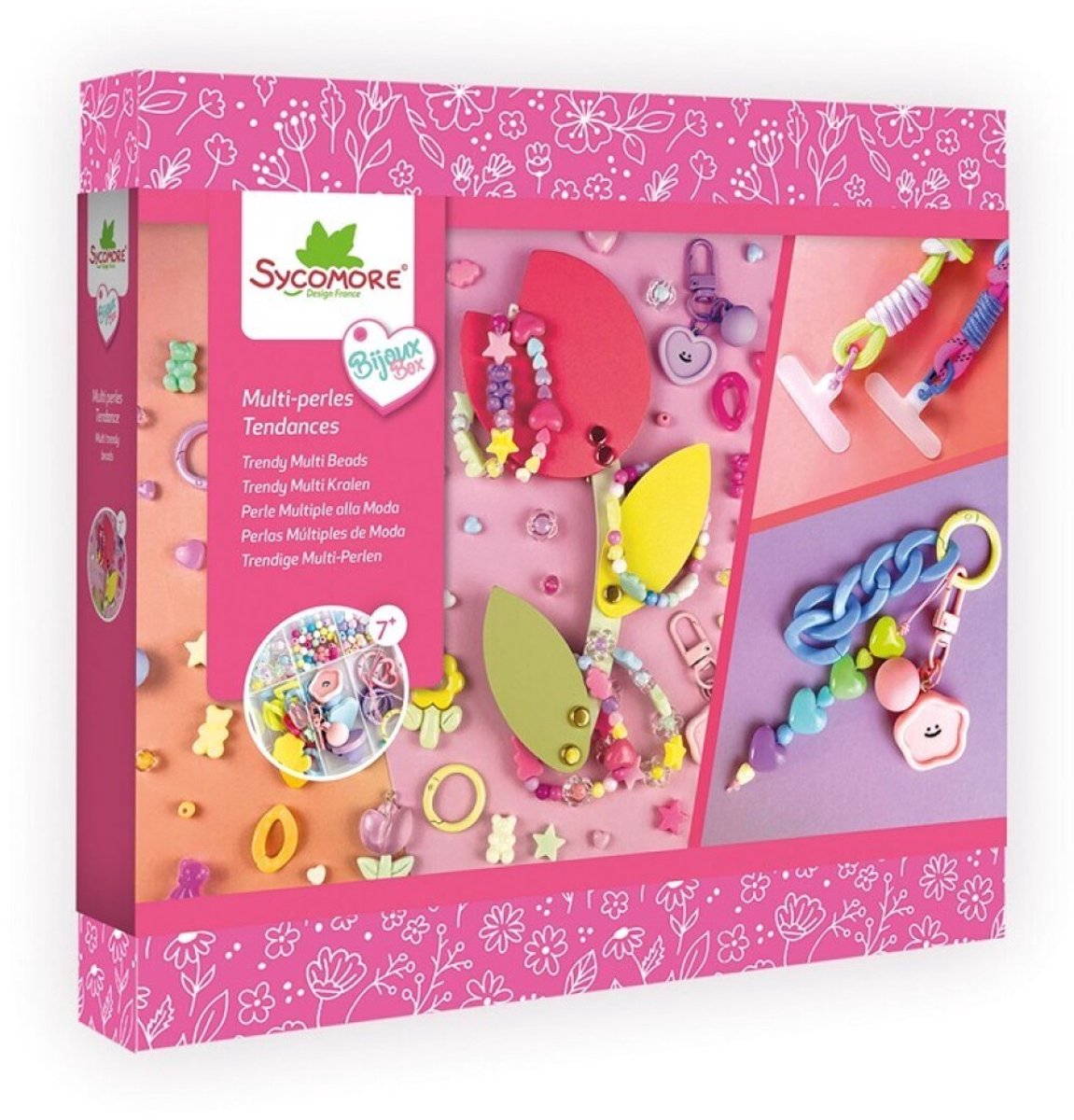 Sycomore sieraden knutselset kralen trends voor kinderen 7 jaar+.