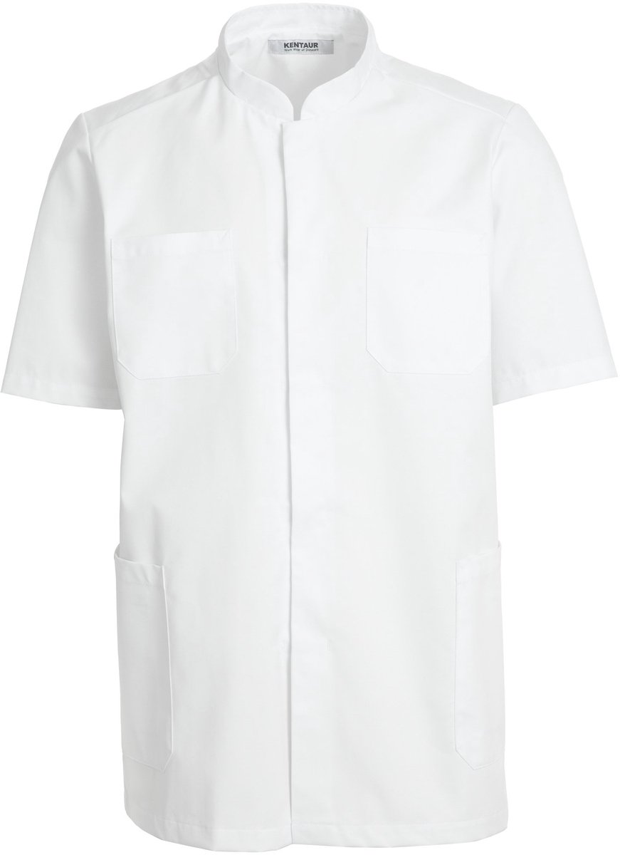 Kentaur Unisex coat short 21100-4100 - White - 3XL
