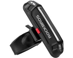 LED Fiets Achterlicht - Oplaadbaar - Zeer Helder 100lumen - IPX5 Waterdicht - Makkelijk Installeren - Rockbros