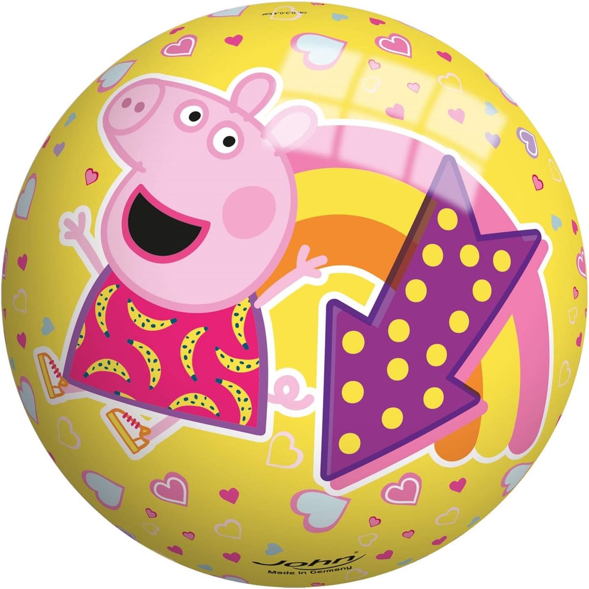 Peppa Pig lakbal - 23 cm