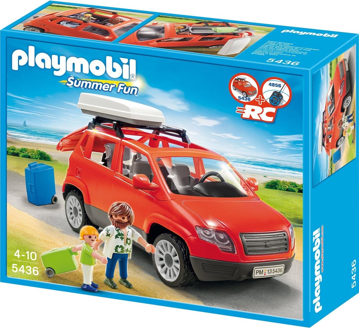 PLAYMOBIL Gezinswagen met Dakkoffer - 5436