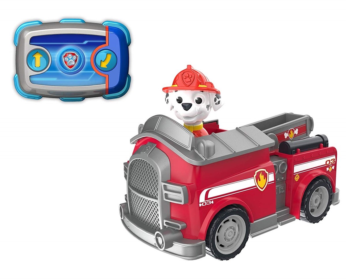 PAW Patrol - Marshall - Brandweerwagen - 2,4 GHz - RC - Speelgoedvoertuig — afbeelding 11