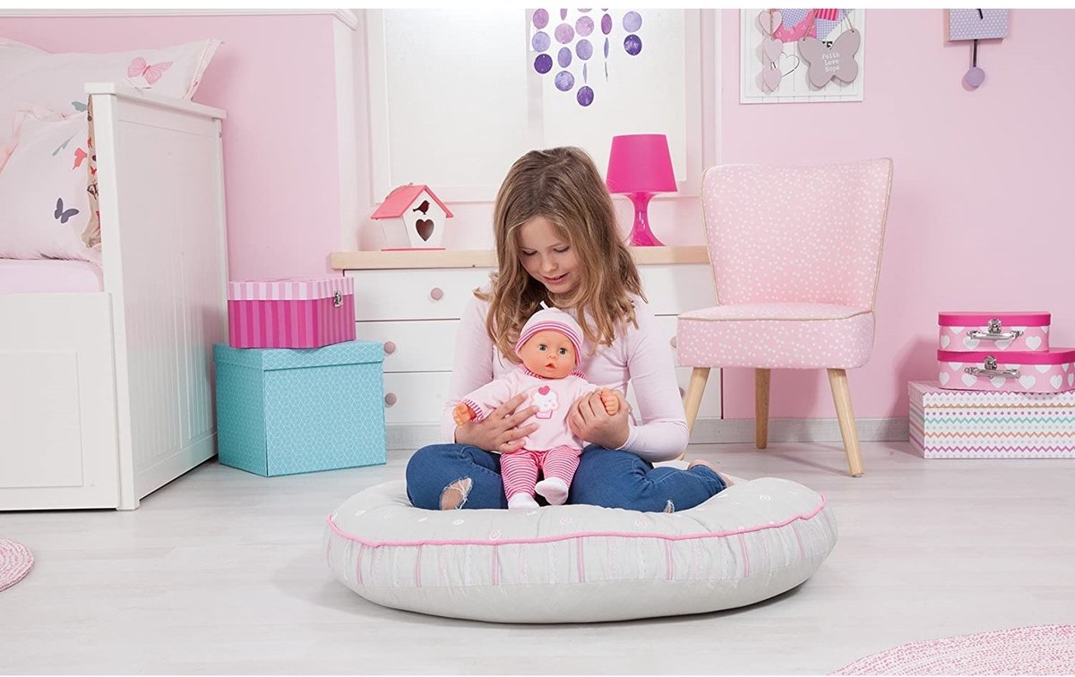 Bayer Design - Babypop First Words Baby 38 cm in roze — afbeelding 2