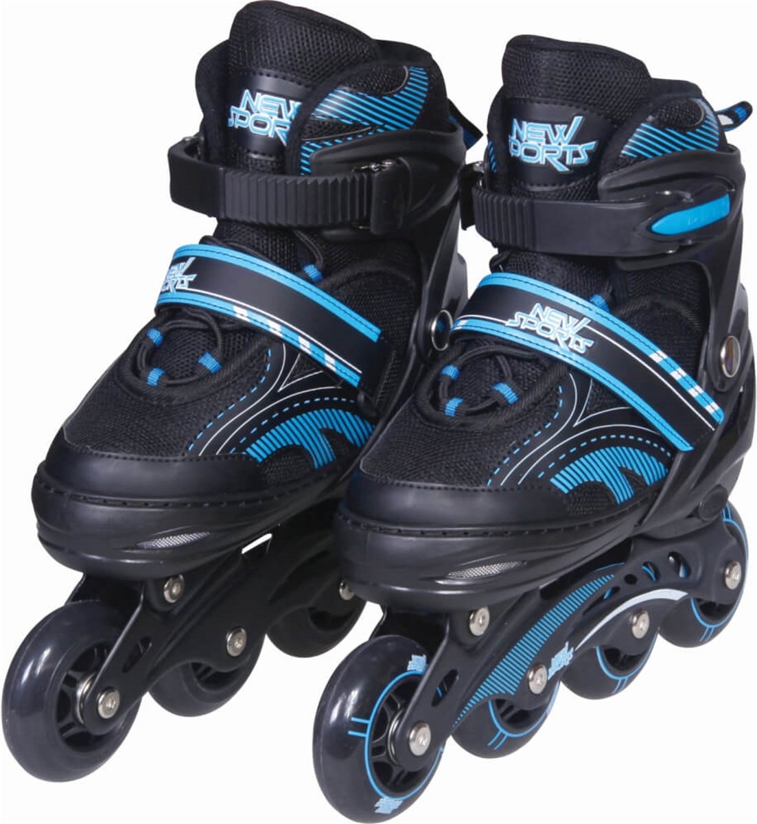 Inline skates verstelbare Blauw maat 39-42