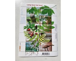 10x PostNL postzegels waarde 1 postfris Nederland - geldig voor brieven tot 20 gram binnenland (Lang leve het bos!)