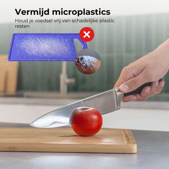 Ensemble de 3 planches à découper Organess (38 x 25,3 / 30,5 x 20 / 23 x 15,2 cm) - Pour la Cuisine, Planches à découper, planches de service, planches à fromage, planches à boissons et planches à tapas - Planches à découper en bois de Bamboe