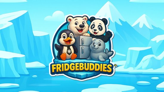 ☆ FridgeBuddies® Pengi ☆ - Jouw allerkoolste koelkastvriendje. FridgeBuddy®, FridgeBuddies®, Koelkast, Educatief, Interactief, Speelgoed, Klimaat. Red de planeet! Red Pengi's dorpje!