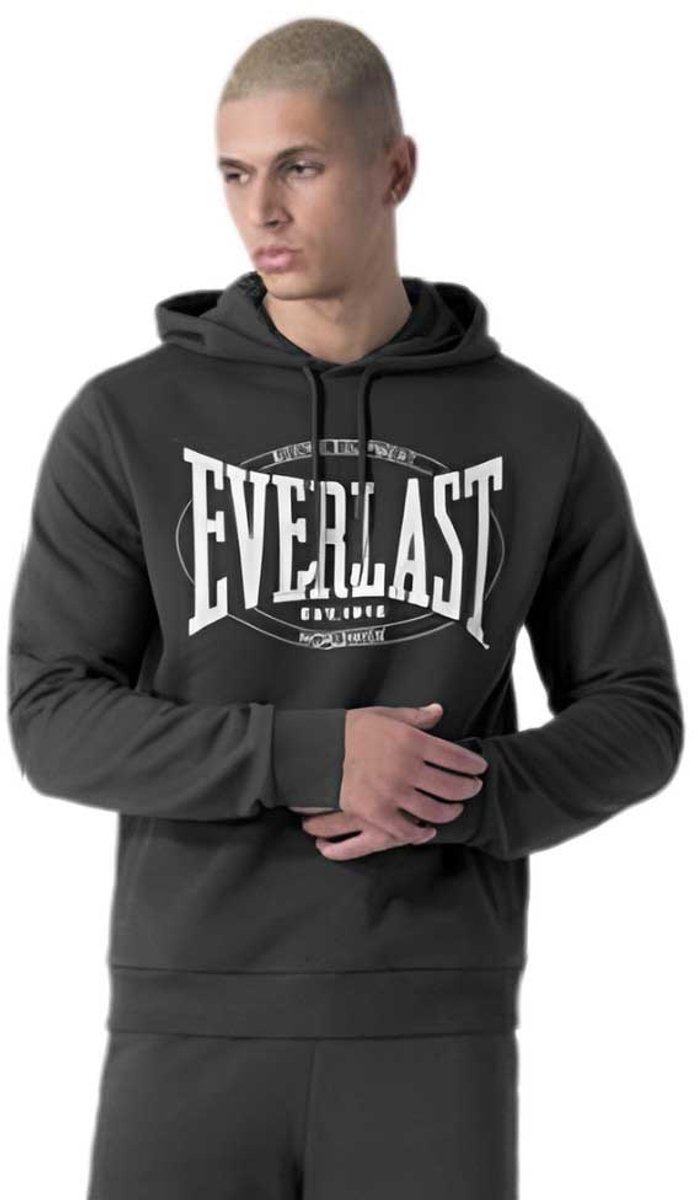 Everlast With Logo Hoodie Grijs XL Man
