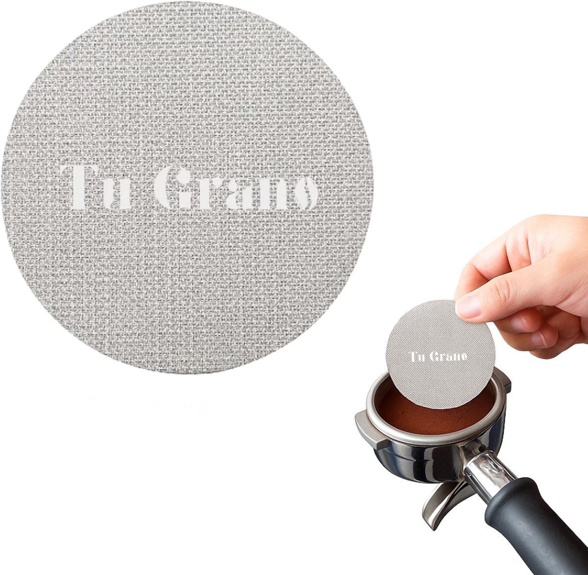 Tu Grano Puck Screen - Espresso Distributie Filter - 51mm - Delonghi Koffiemachine – Espressomachine