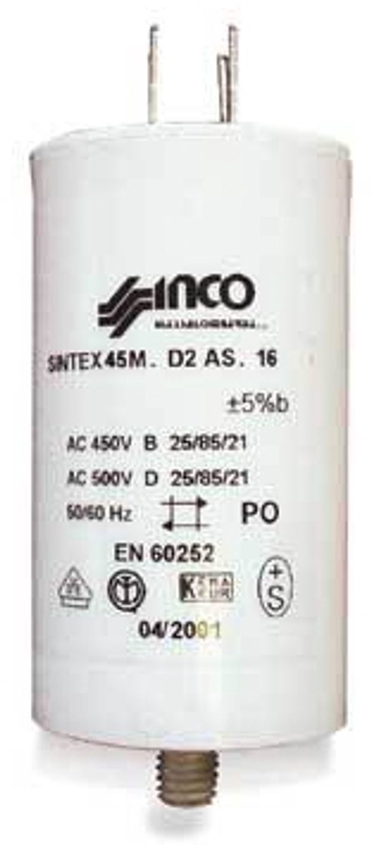 Universeel Condensator 40 uF 12AG020