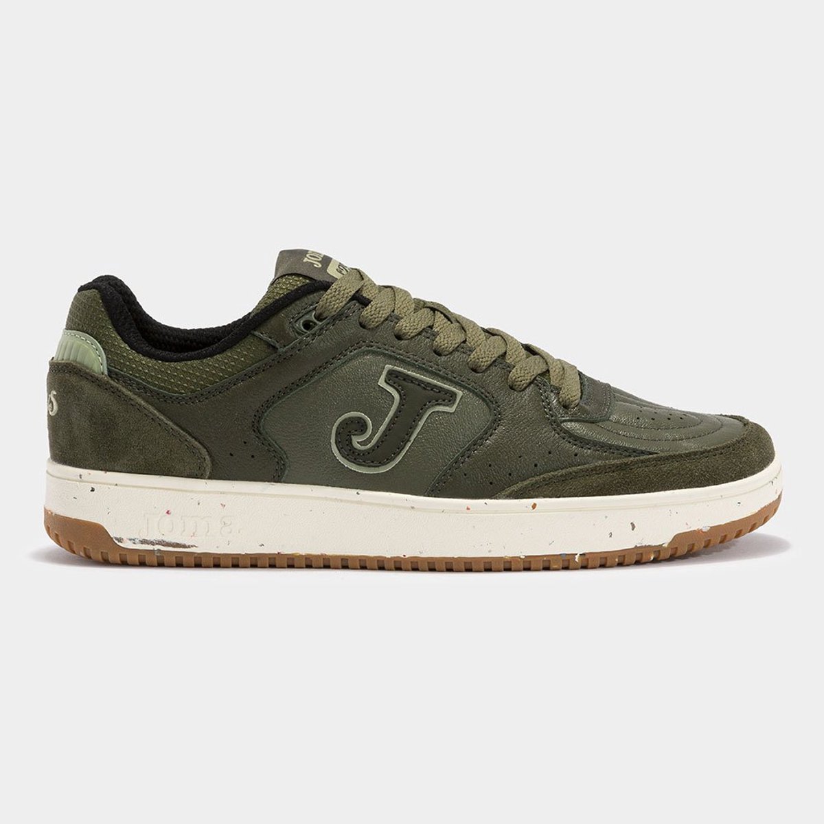 Groene Joma Flexys voetbalschoenen voor heren, EU 45, met een casual sneaker uitstraling en comfortabele pasvorm.