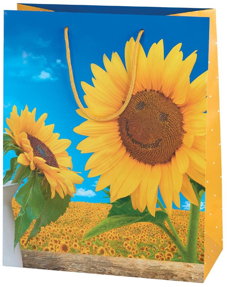 SUSY CARD cadeauzak Sunflower Smile