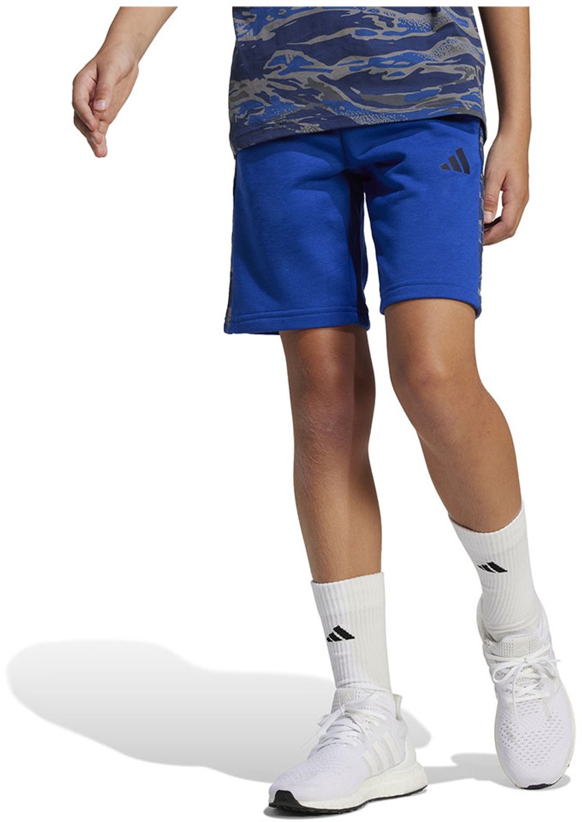 Adidas Seasonal Essentials Camo Korte Sportbroek 9-10 Years Kinderen Multicolor