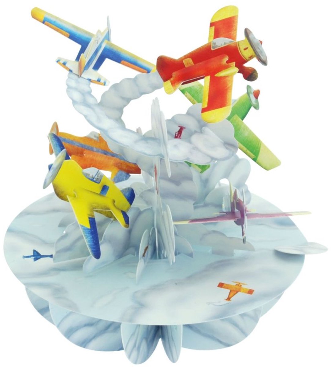 3D Kaart Planes - Santoro London Pirouettes