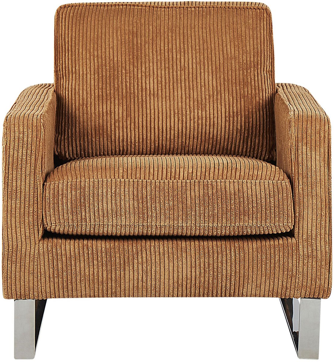 VIND VIND Lichtbruin Corduroy Fauteuil - afbeelding 2