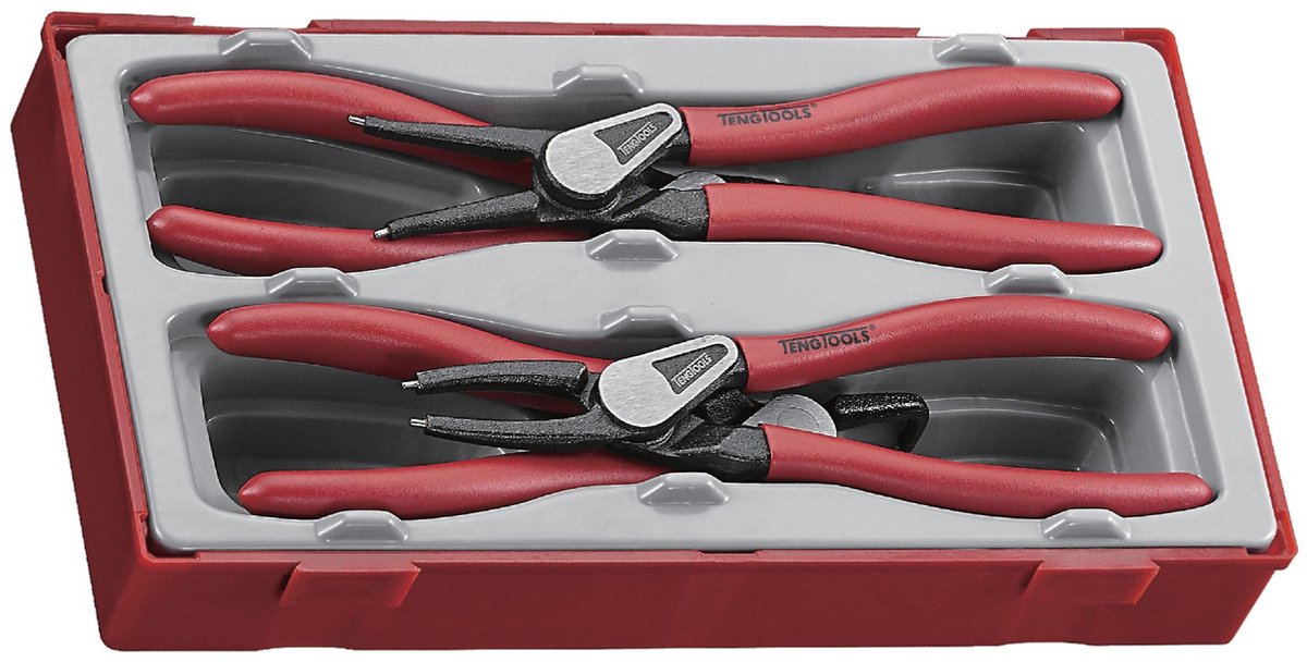 Set van 4 circlipstangen 19x60mm Teng Tools TT474-7E