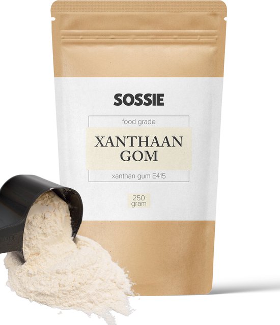 Sossie Xanthaangom E415 - natuurlijk verdikkingsmiddel voor voeding - 250g