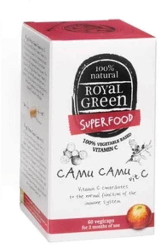 Royal Green Camu Camu vit. C Capsules 60 st