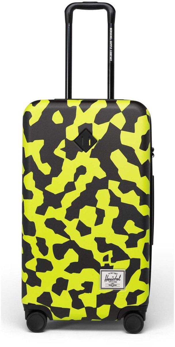 Herschel trolley Heritage Hardshell Trolley Shadow Pixel Lime Punch veelkleurig 68cm