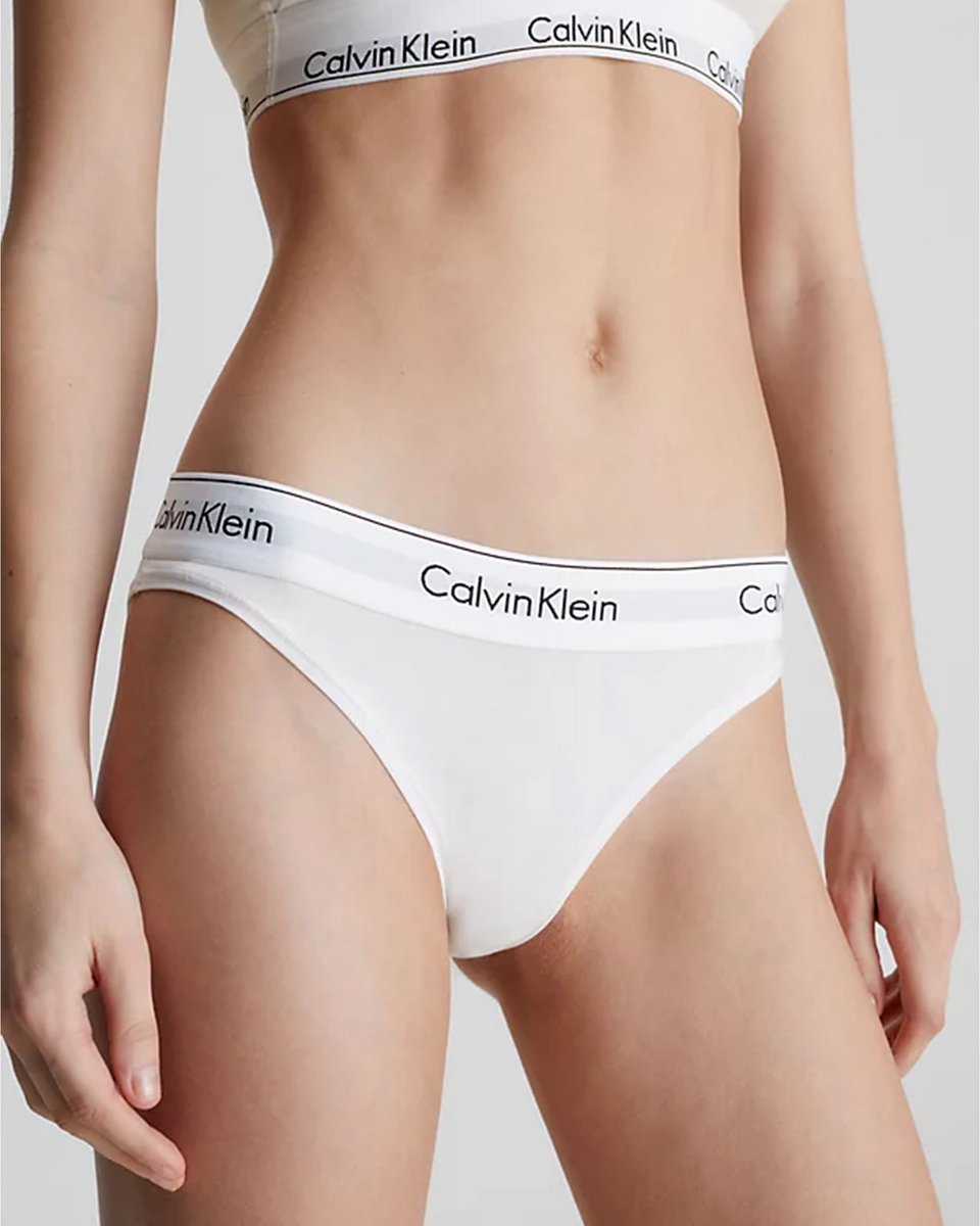 Calvin Klein - Modern Cotton Bikini Slip Wit — afbeelding 6