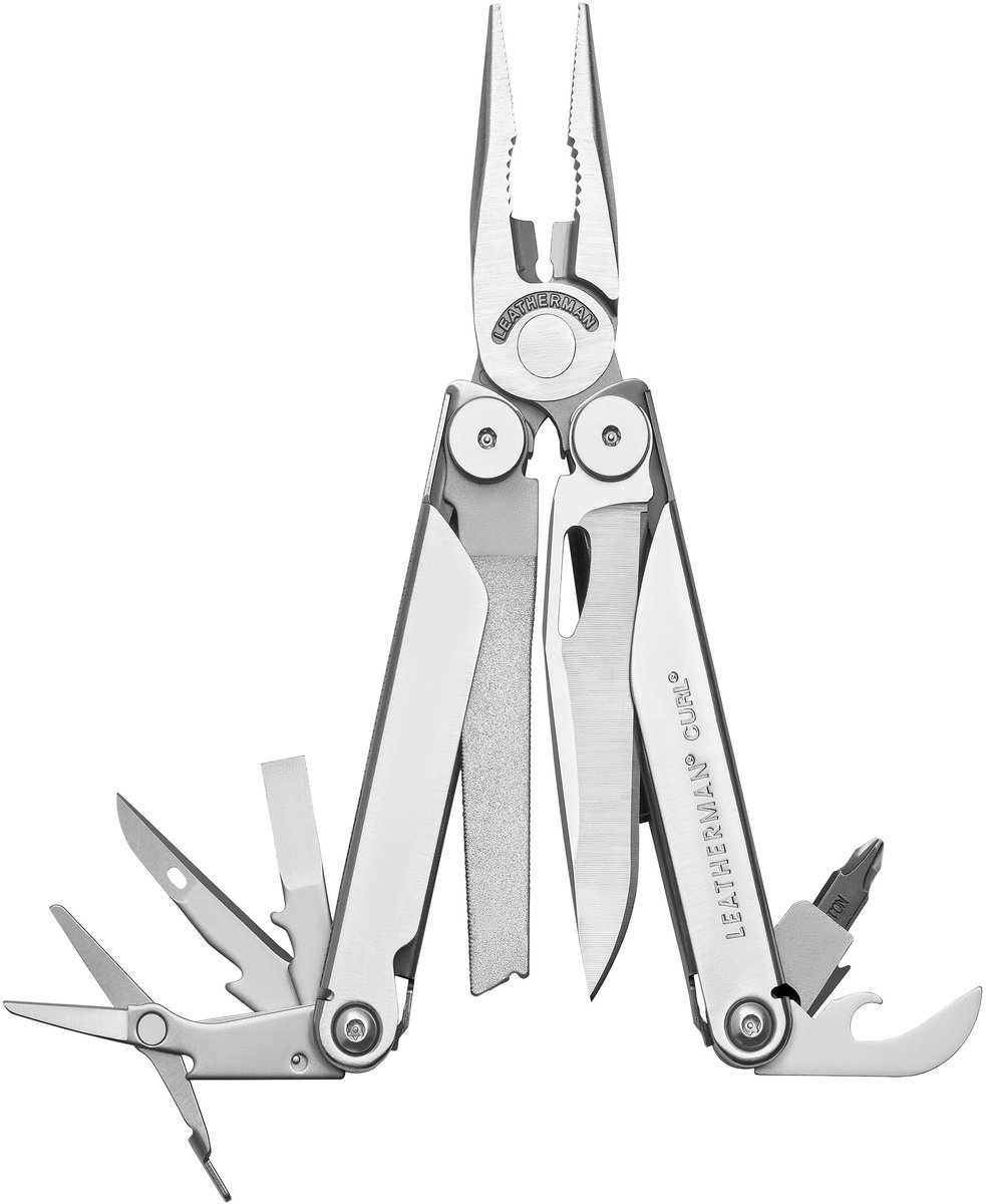 Leatherman Curl® multitool - 15 functies - directe toegang tot mes