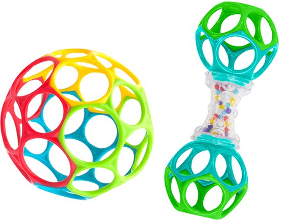 Foto: Oball giftset 2 delig met rammelaar