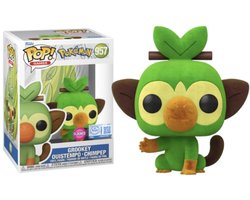Funko Pop! Games: Pokemon - Grookey Flocked #957