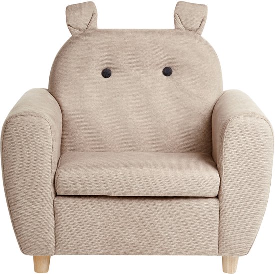 BELIANI MARIBO - Kinderfauteuil - Taupe - Stof van Merkloos — afbeelding 2