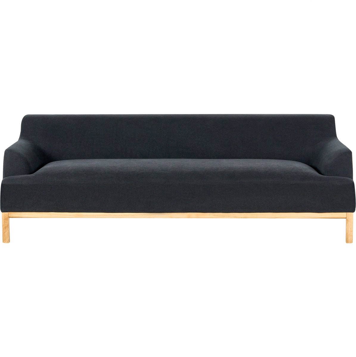 SOSJO - Driezitsbank - Zwart - Polyester
