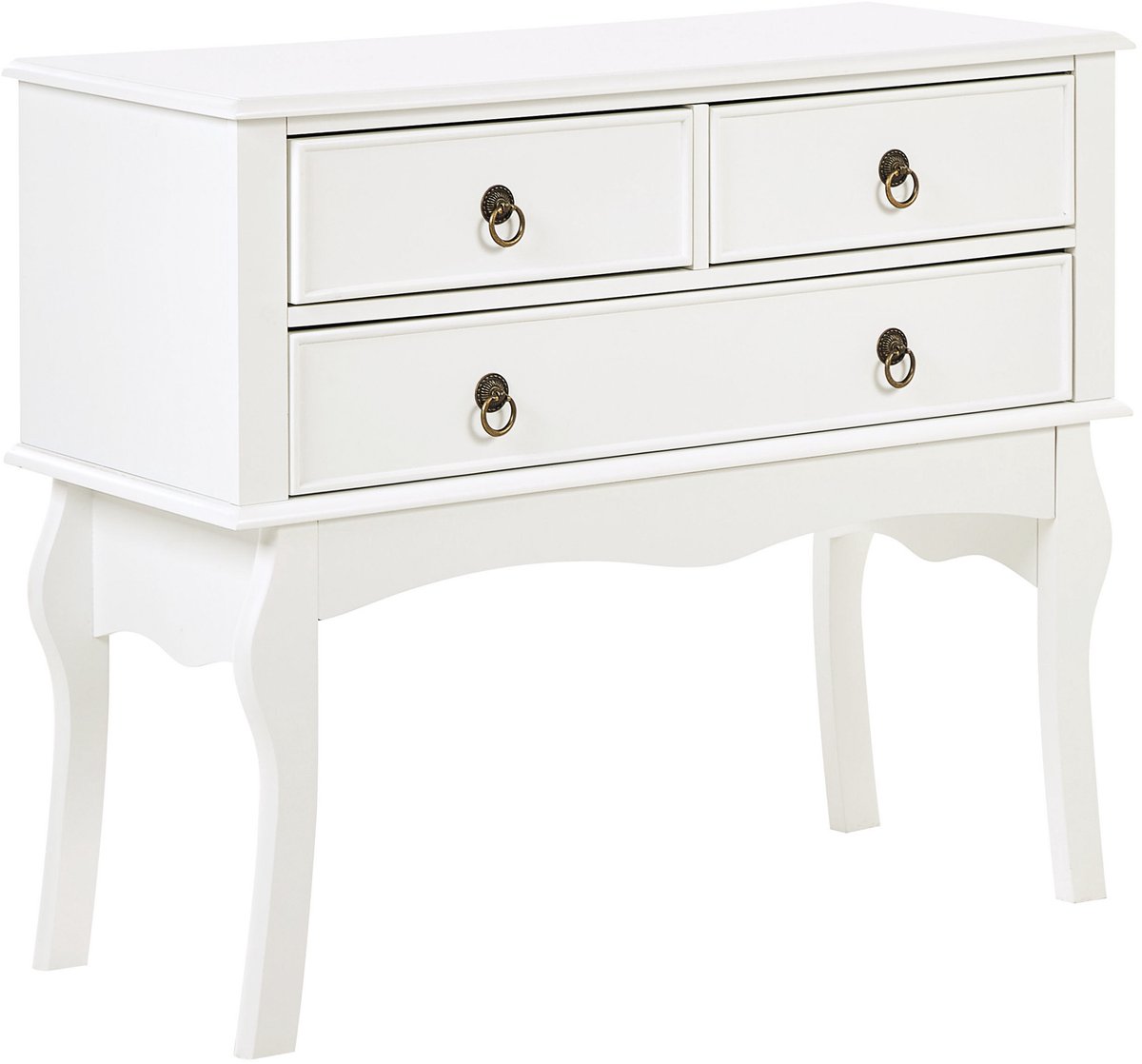 LAMAR - Kaptafel - Wit - MDF