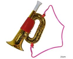 Trompet - Goud - 21cm