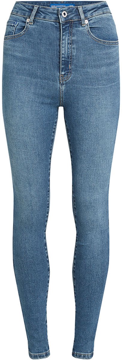 Karl Lagerfeld Jeans Skinny Fit Hoogzittende Jeans Blauw 31 / 30 Vrouw