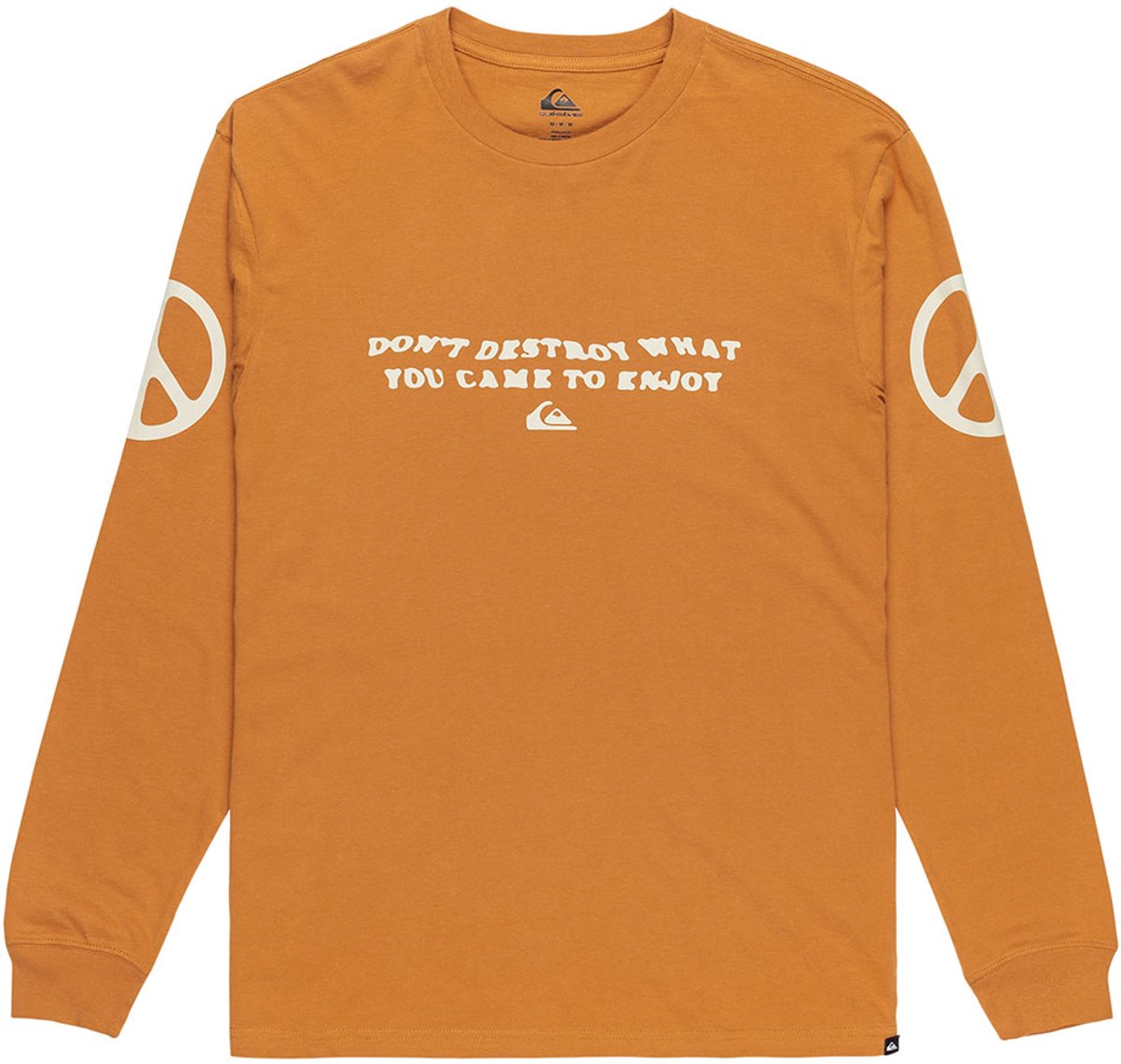 Quiksilver Evo Cold Ways T-shirt Met Lange Mouwen S Man Bruin