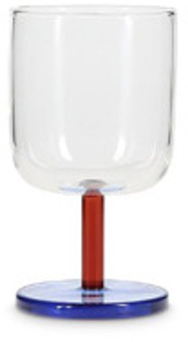 ONA Glas 31,5cl op voet Bobbie - set/2