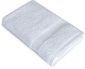 Serviette de bain HUSH Living - 70 x 140 cm - 100 % coton - qualité supérieure 500 g/ m2 - Wit