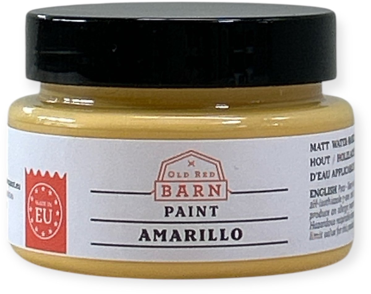 Old Red Barn Paint - Meubelverf - Amarillo - 75 ml - ORB Paint