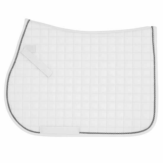 Pagony Superior Zadeldek - Maat: Pony - Wit - Polyester Pagony Superior Zadeldek - Maat: Pony - Wit - Polyester