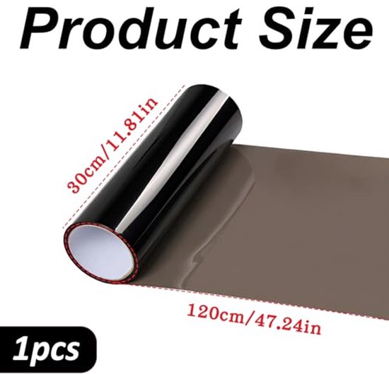 Koplamp-/Achterlicht folie - Transparant - 1000x30 cm | EU 407768 | AutoStyle | Nederlands Koplamp-/Achterlicht folie - Transparant - 1000x30 cm | EU 407768 | AutoStyle | Nederlands