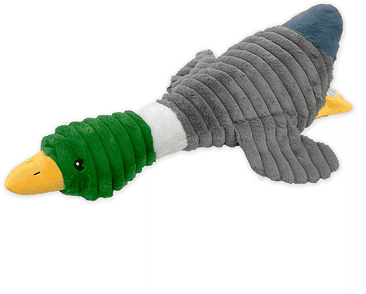 Quapas - Hondenknuffel Eend XL - Pluche Speelgoed - 66cm