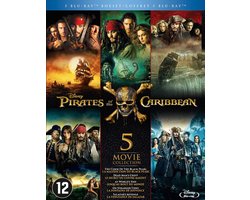 Pirates Of The Caribbean 1 - 5 (Blu-ray)