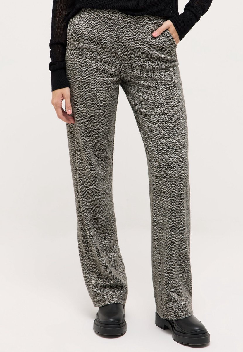 Angels - Dames broek - Maat 38 - Vrouwen - GRIJS - polyester