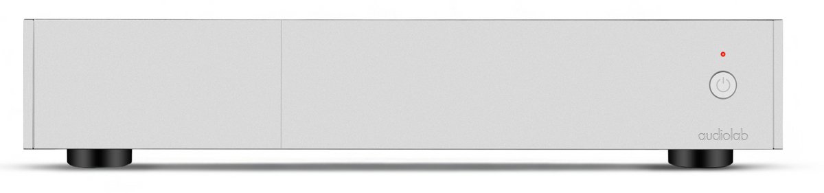 Audiolab 9000P Eindversterker - Krachtig & Dynamisch Geluid - XLR & RCA Ingangen - 12V Trigger - Zilver