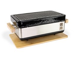 YAKINIKU Shichirin PRO - MEDIUM - Rechthoekig - Konro & Yakitori Grill - 2-6 Personen - Dubbelwandig Keramiek