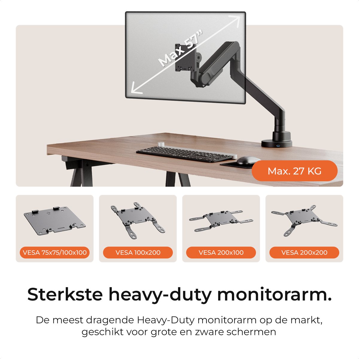 Alberenz Heavy Duty Monitorarm thumbnail 6