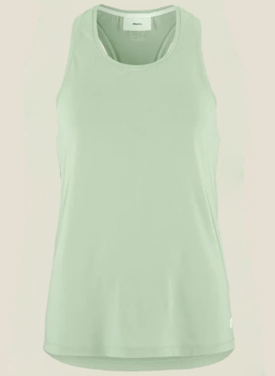 CRAFT COLLECTIVE SINGLET W Dames Sportshirt - GLACIAL
