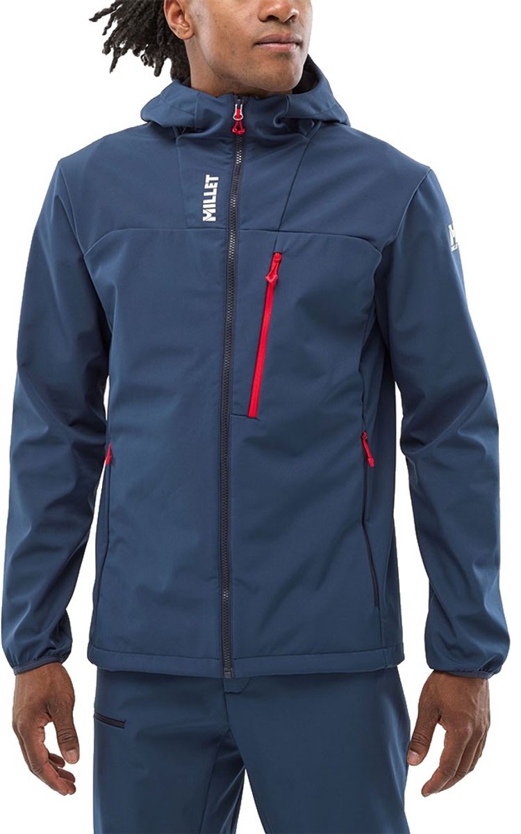 Millet Seneca Shield Softshelljack Blauw S Man