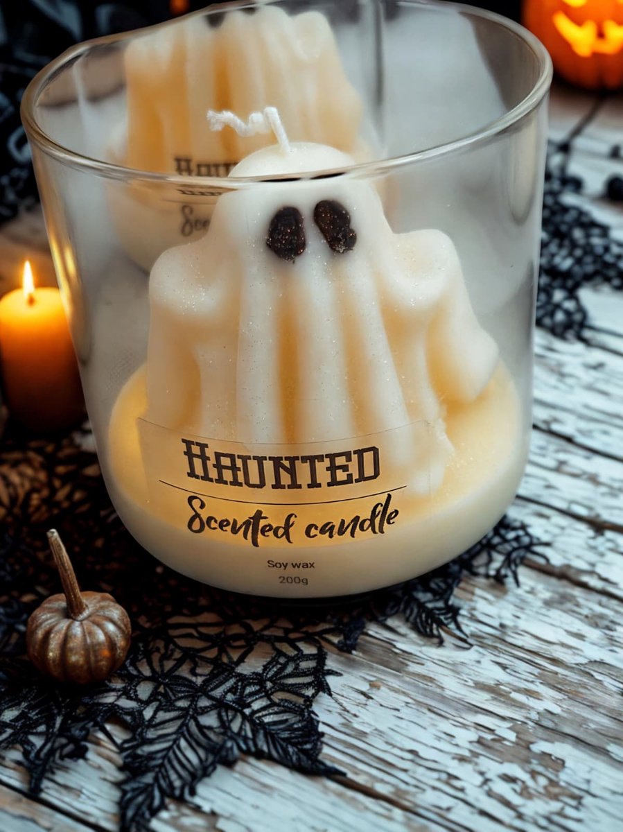 Kaars "HAUNTED" (Sojawax)