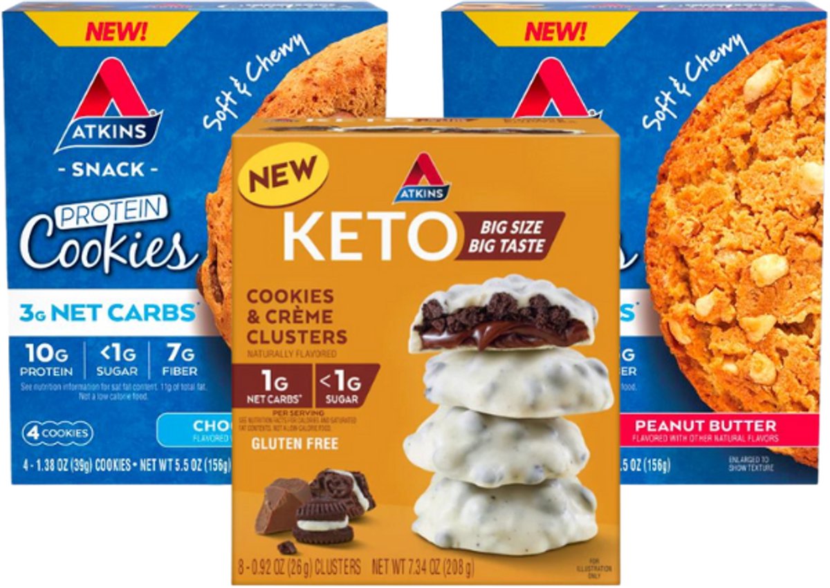 Atkins | Mix Protein Cookies | 1 x 660 gram