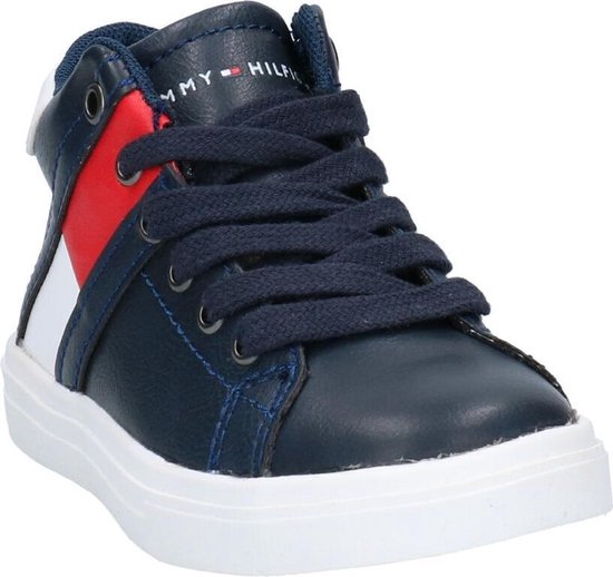 Tommy Hilfiger Jongens Sneakers 30494 - Blauw - Maat 28 | bol.com