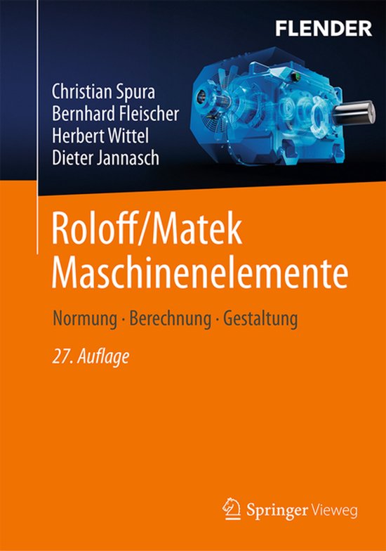 Roloff/Matek Maschinenelemente - cover